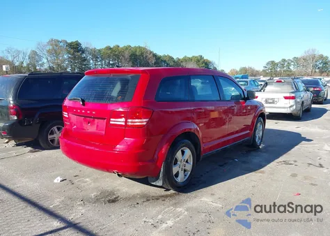 2013 Dodge Journey American Value Pkg из США, поврежденный, VIN 3C4PDCAB3DT555862